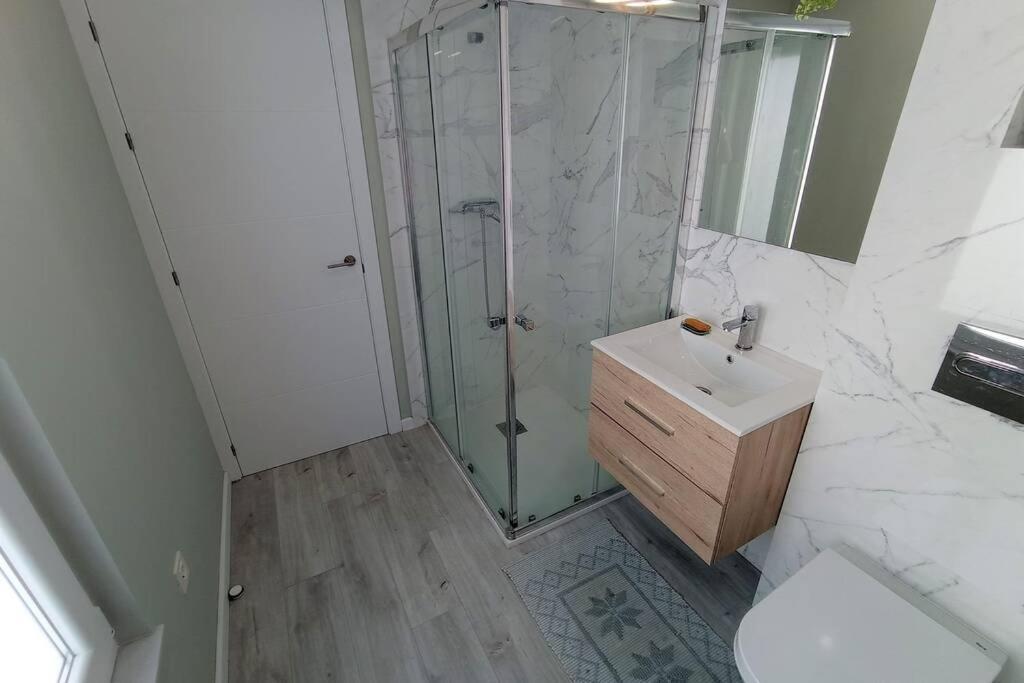 Loft Con Vistas Playa Foz 아파트 외부 사진